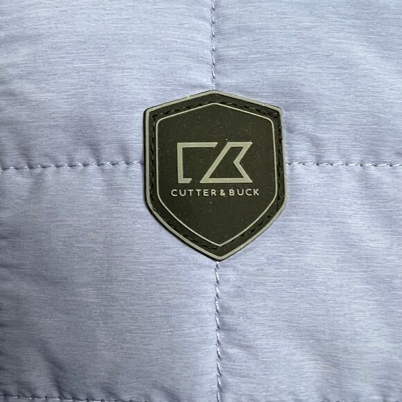 CUTTER & BUCK Rainier PrimaLoft Eco Insulated Puffer Vest Hyacinth Womens M NWT - Picture 4 of 8